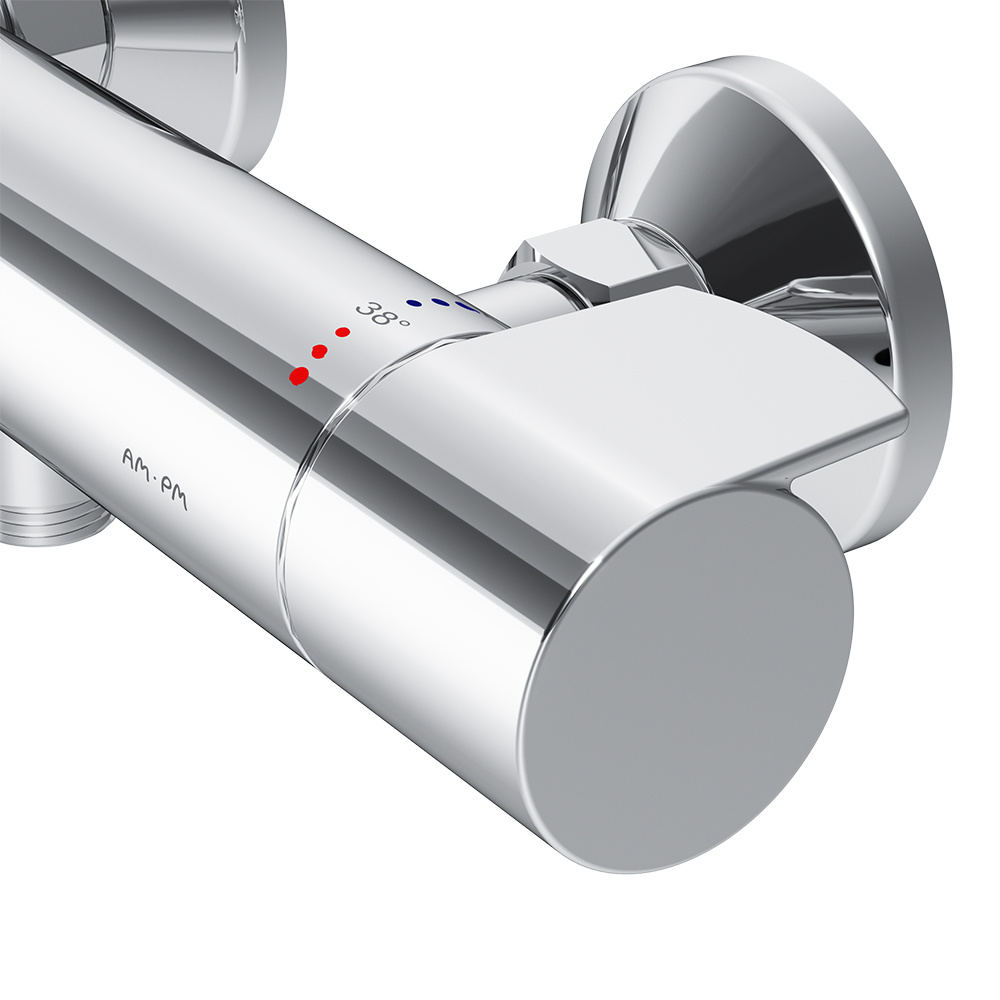 Смеситель для душа Am.Pm X-Joy F85A40000 с термостатом, хром
