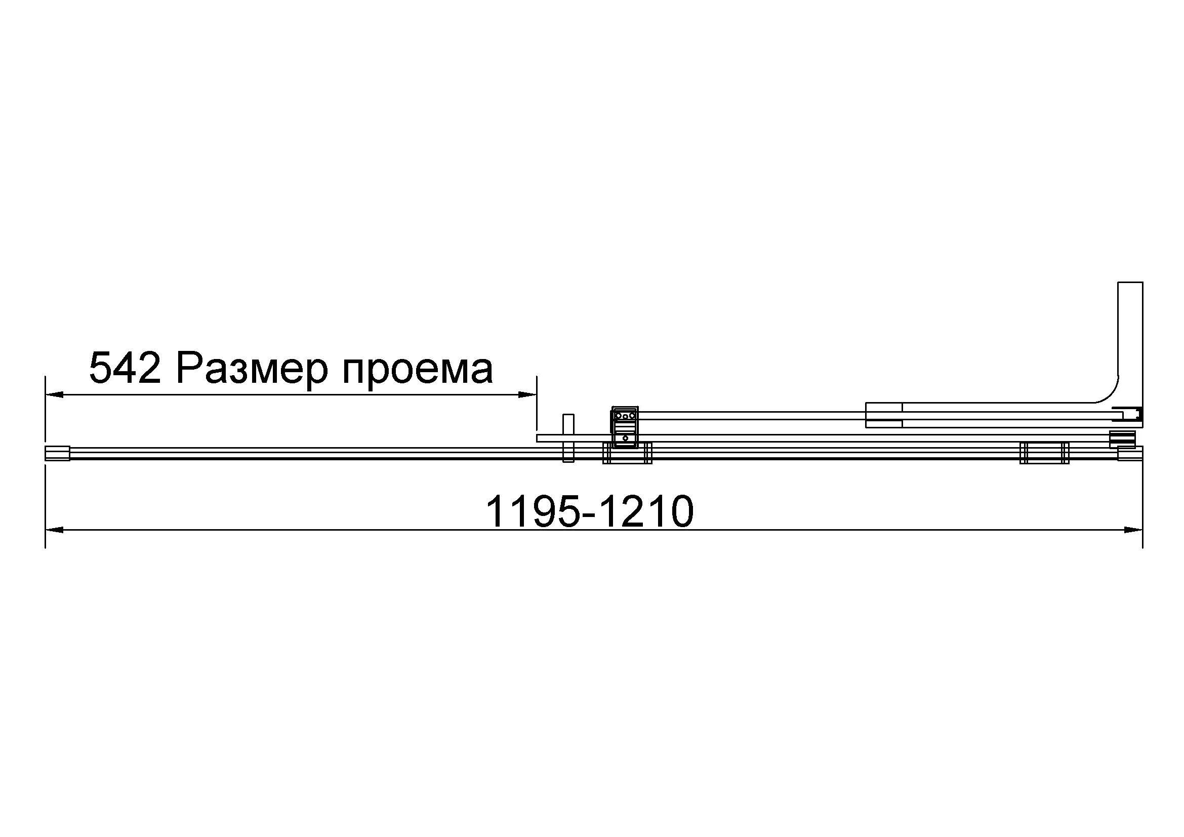 Душевая перегородка Vincea Волк-Ин (Walk-In) VSW-4WSL120CLGM-R 120x200 вороненая сталь, прозрачное, правая