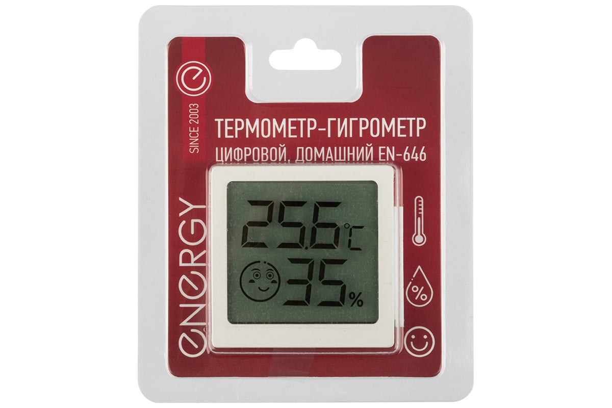 Цифровой термометр-гигрометр Energy en-646 12339 домашний 107309