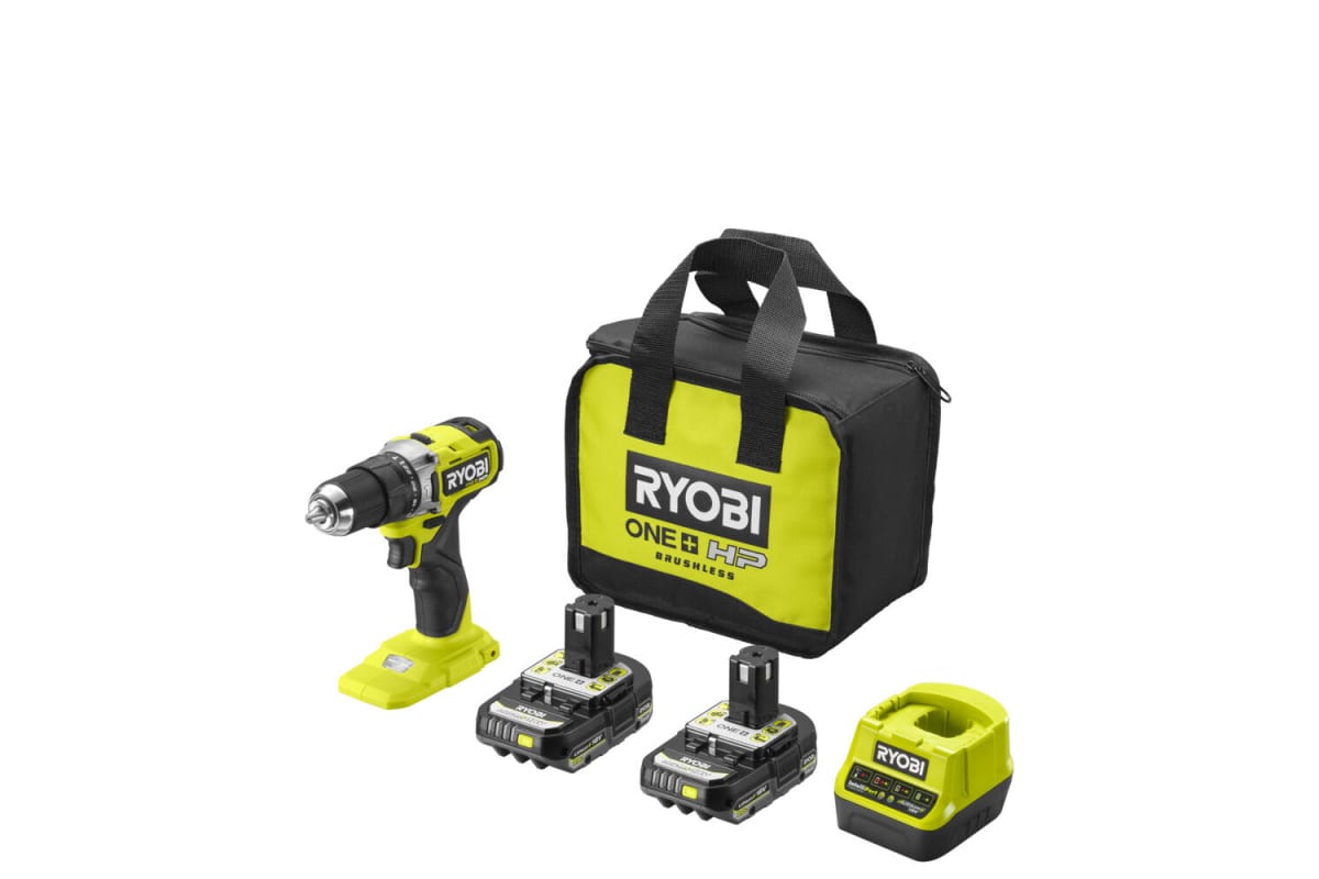 Дрель-шуруповерт ударная бесщеточная Ryobi ONE+ RPD18C-220S 5133004982