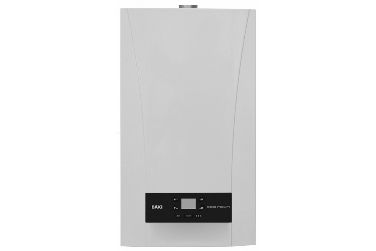 Газовый настенный котел Baxi ECO NOVA 18F белый 100021540