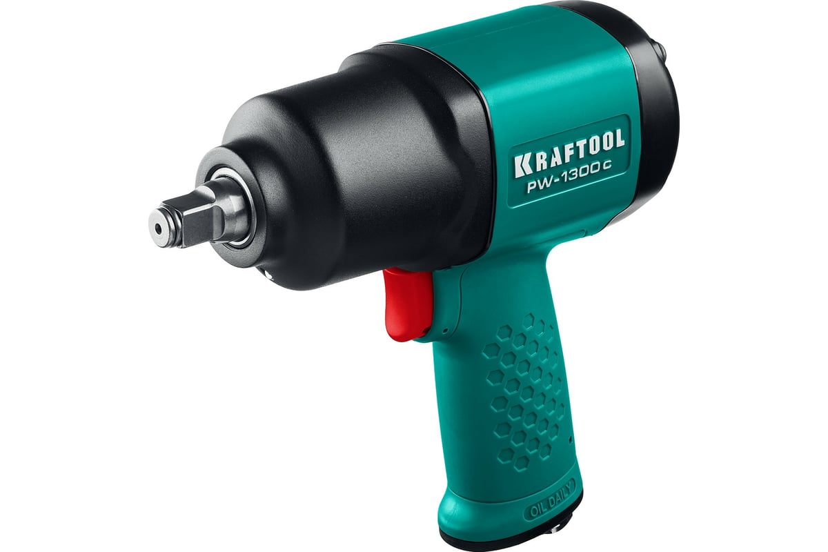 Ударный пневматический гайковерт Kraftool PW-1300c, 1/2" 1300 Нм 64205