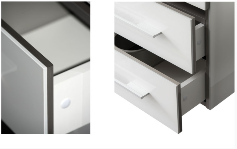 Тумба с раковиной Aquanet Верона 100 см напольная с ящиками