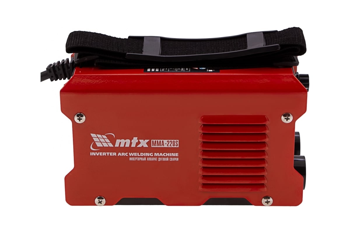Инверторный аппарат дуговой сварки MTX MMA-220S, 220 А, ПВ60, диам.эл. 1,6-5,0 мм 94392