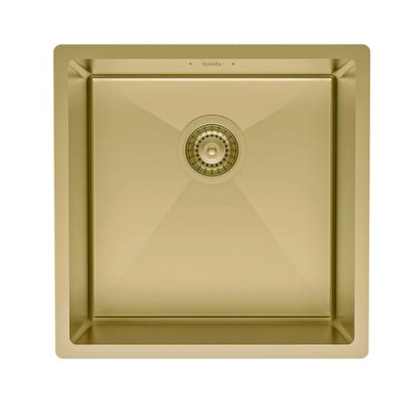 Кухонная мойка Iddis Edifice EDI44B0i77 44 см матовое золото
