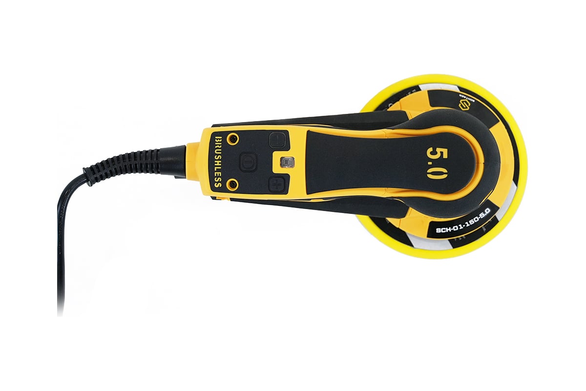 Шлифовальная ручная машинка Schtaer 220V/50Hz, 350W, эксцентрик 5,0 мм SCH-01-150-5.0