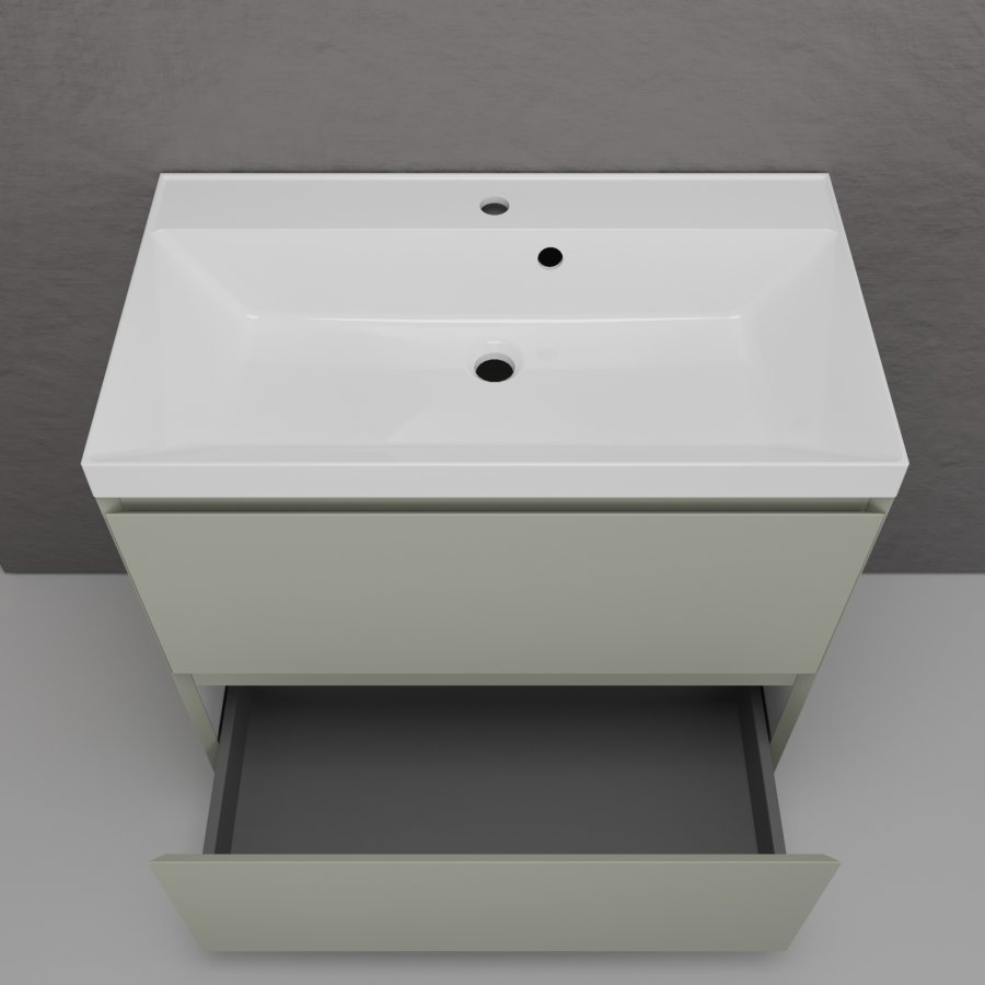 Мебель для ванной Style Line Манхэттен 80 см напольная