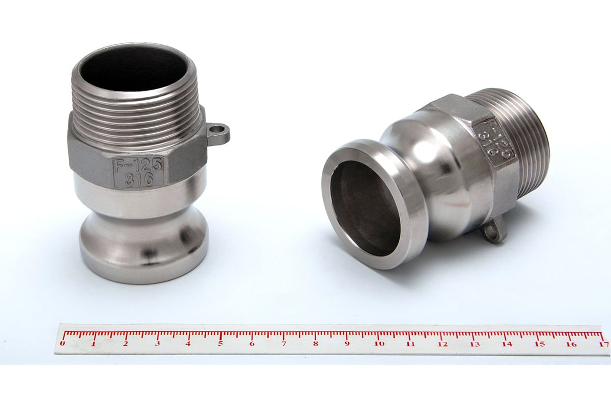 Камлок из нержавеющей стали HIMPT F-125 1 1/4" (32 мм) 00028010310