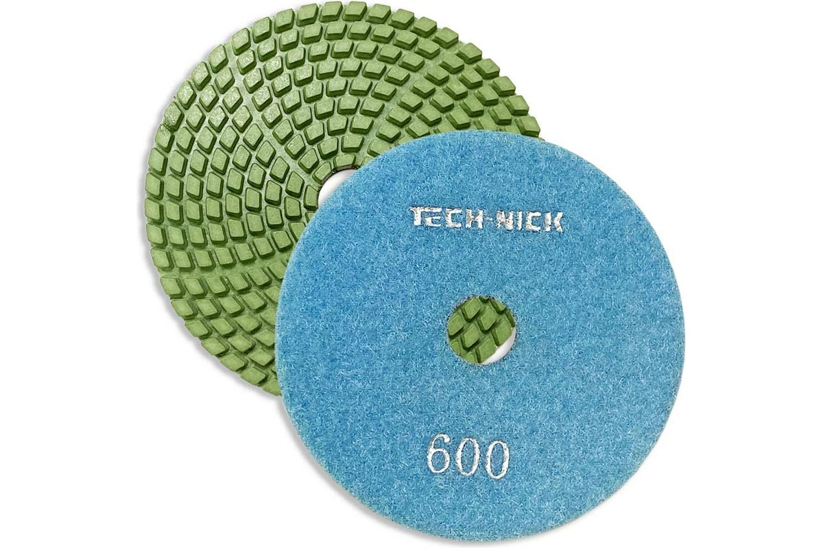 Круг алмазный гибкий шлифовальный АГШК GABBRO (100x2.5 мм; Р600) TECH-NICK 128.120.7337