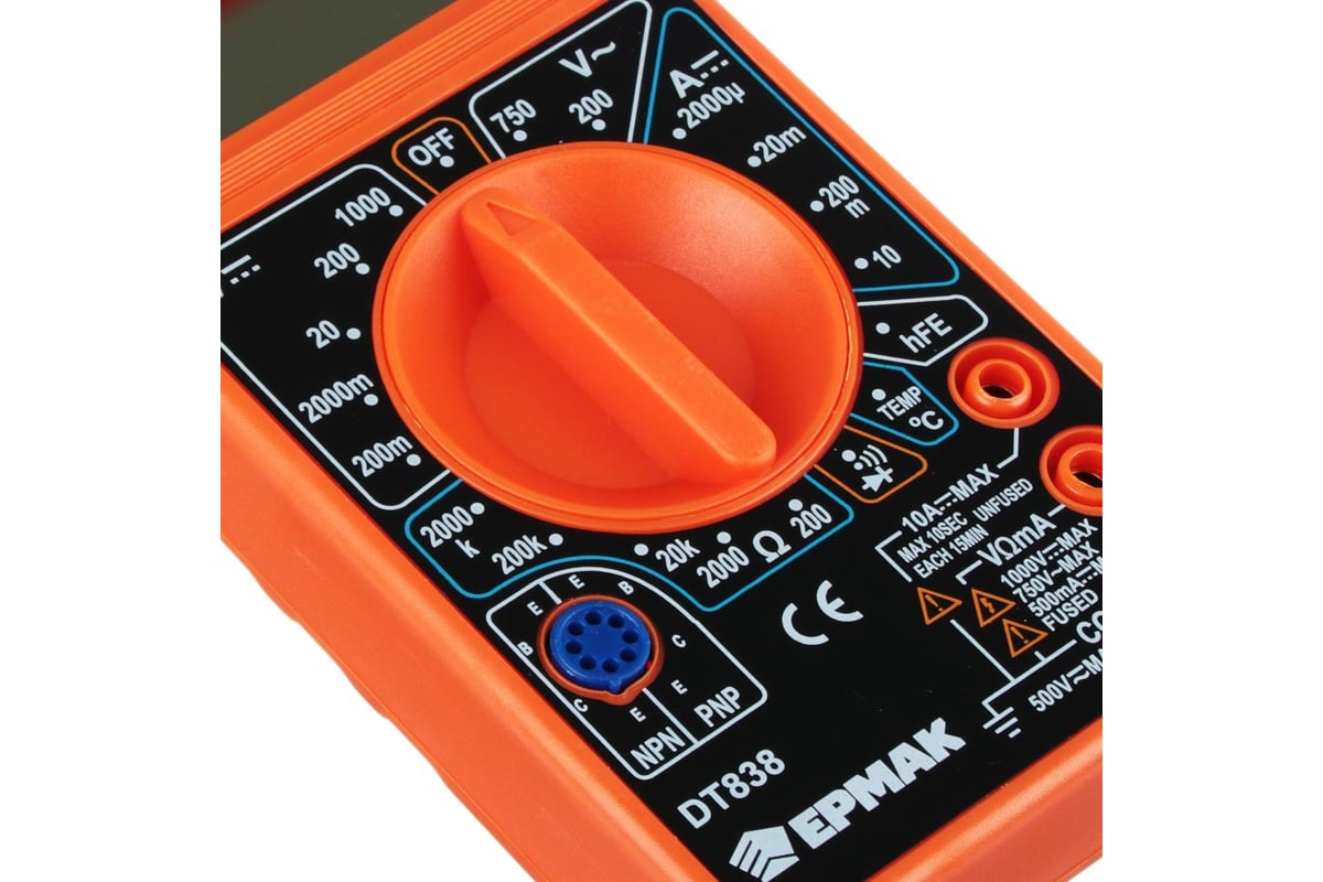 Цифровой мультиметр Ермак DT-838 660-005