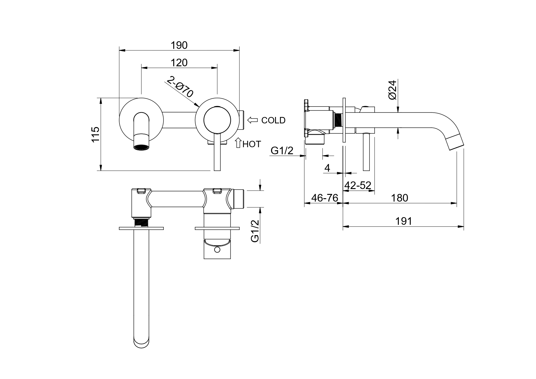 Смеситель для раковины Aquatek Европа AQ1313CR хром