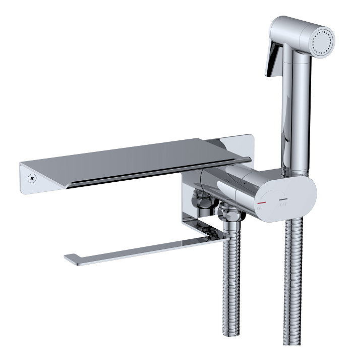 Смеситель RGW SP-221 с гигиеническим душем, хром 581408221-01