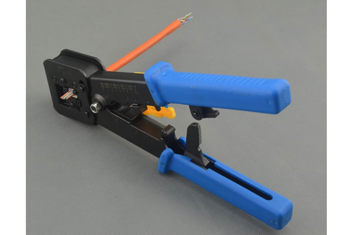 Кримпер TWIST HT-268ER для сквозных коннекторов RJ-45/RJ-12 TWCS-TM1-HT-268ER