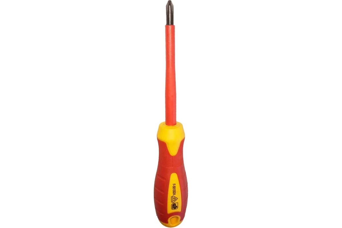 Диэлектрическая крестовая отвертка PH2*100мм, до 1000V Berger BG BG1057