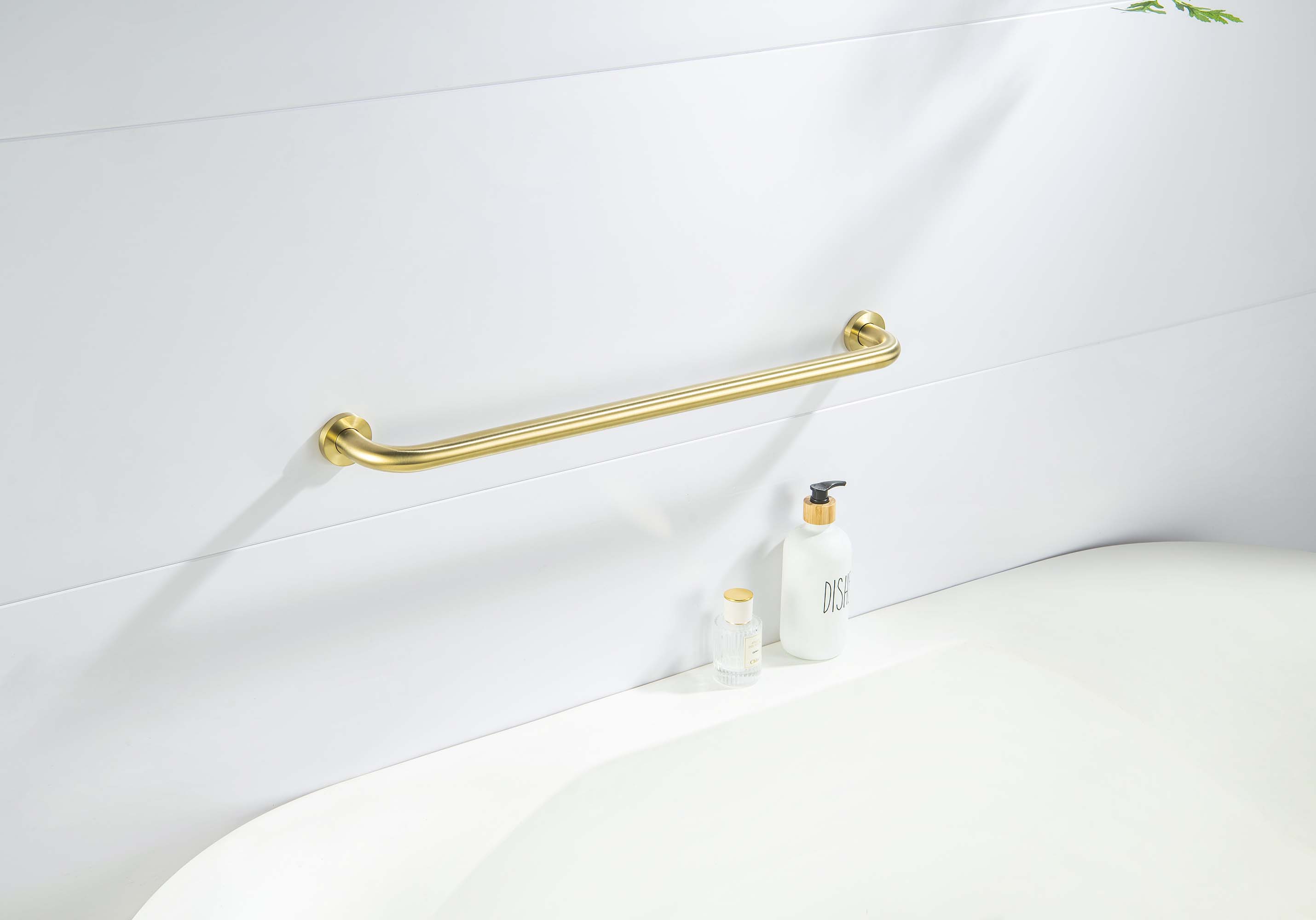Поручень для ванны Aquatek AQ4996BG 65 см, шлифованное золото