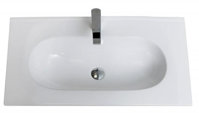 Мебель для ванной BelBagno Kraft 90 см Rovere Galifax Bianco