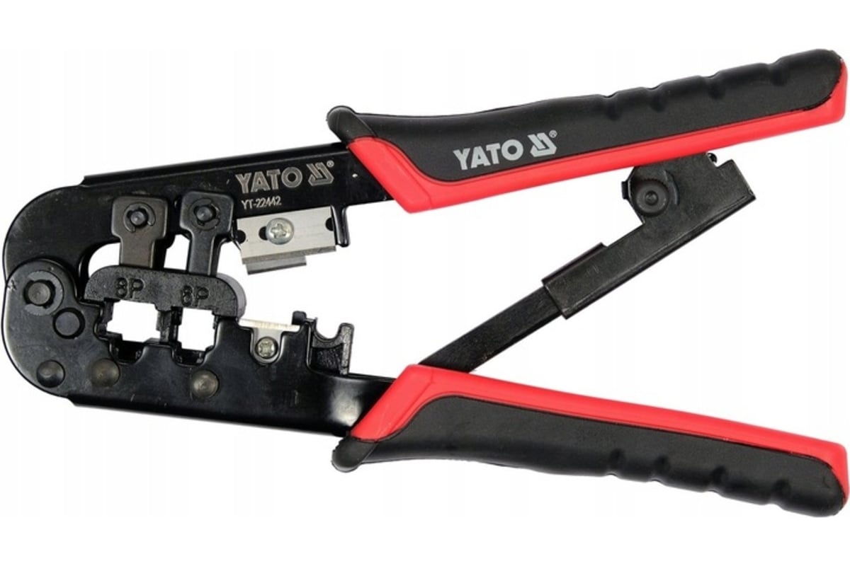 Кримпер для телефонных разъемов Yato rj45 rj11 YT-22442