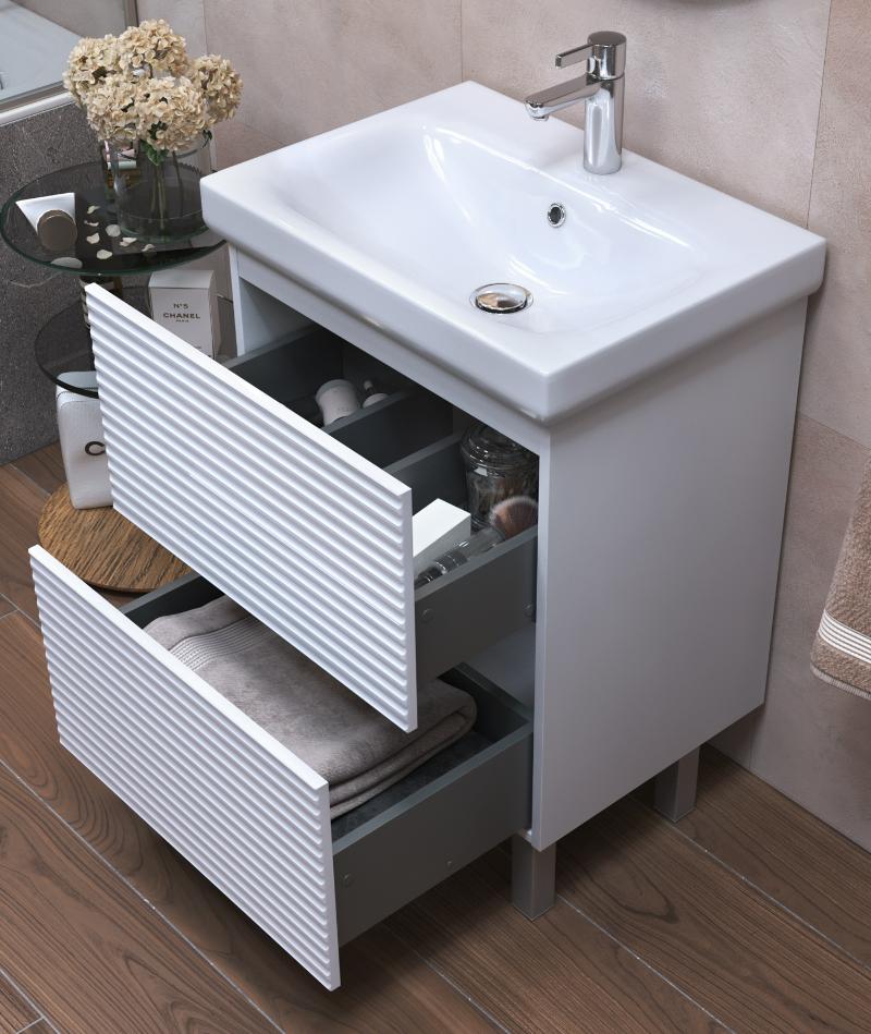 Мебель для ванной Vigo Otti 60 см белый