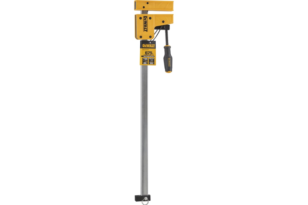 Параллельная реечная струбцина DeWalt 600мм/24" DWHT83831-1