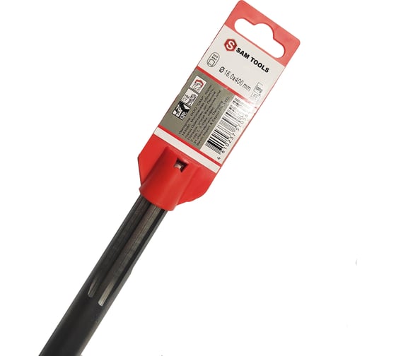 Бур по бетону SAMGRUPP sds-max 16x400 SAMC-007016400