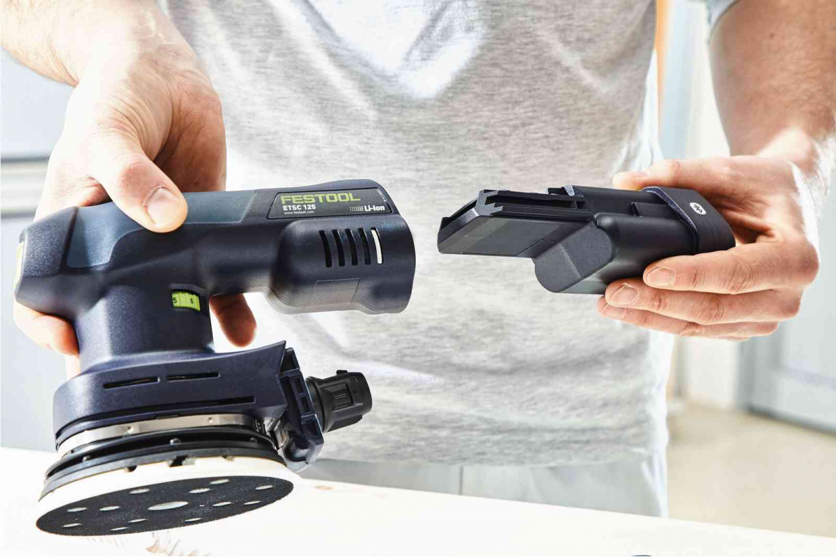 Аккумуляторная эксцентриковая шлифмашина Festool ETSC 125 Li 3,1 I-Set 575712