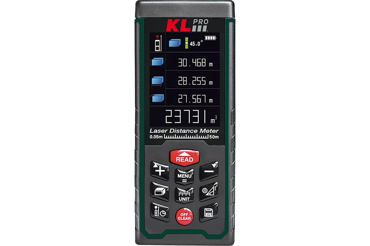 Лазерный дальномер с Bluetooth-камерой KLPRO 120 метров 12017 KLLZM120B
