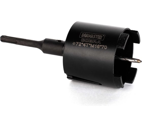 Сверло сегментное Diamaster Expert М16 SDSplus с перех. д.72 h70мм ж.бетон dry вакуумное спекание 121.600.7225