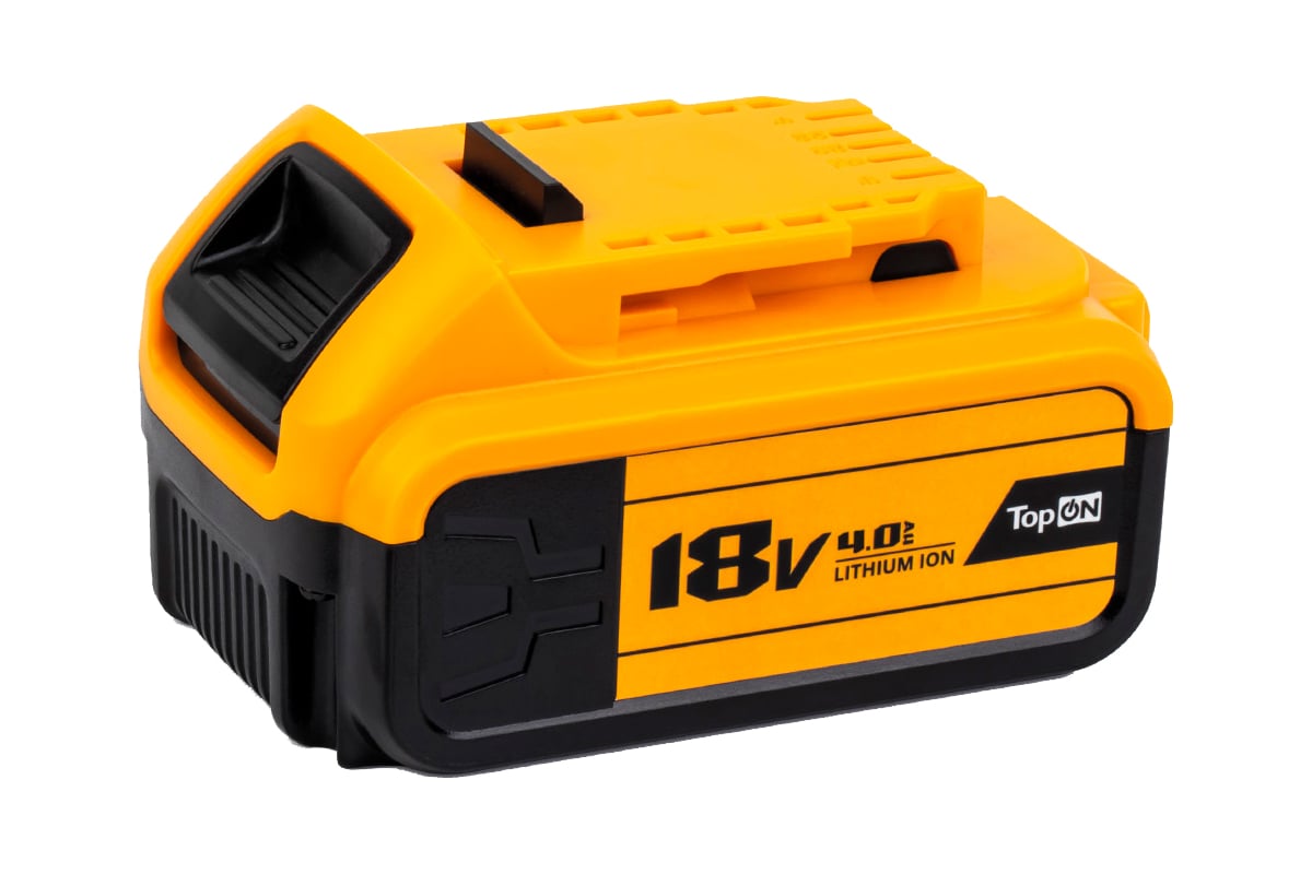 Аккумулятор для DeWalt 18В 4.0 А*ч (Li-Ion) PN: DCB182 Topon TOP-PTGD-DEW-18.4.0