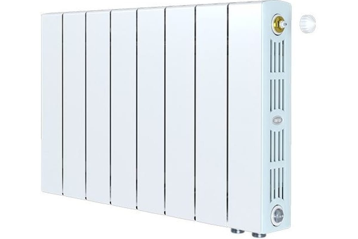 Радиатор Rifar SUPReMO 350x8 секций, нижнее правое (VR) RIFAR S350-8 VR