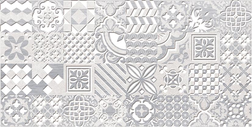 Декор Laparet Bastion серый 20х40 см, 04-01-1-08-03-06-454-0