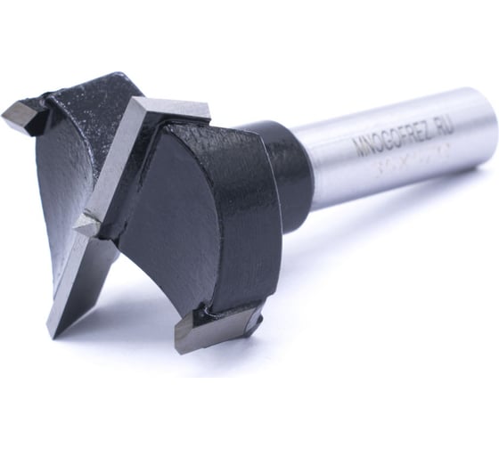 Сверло чашечное четырехзаходное по дереву FT120119R (35х57 мм; хв-к 10 мм; правое вращение) МНОГОФРЕЗ 6608