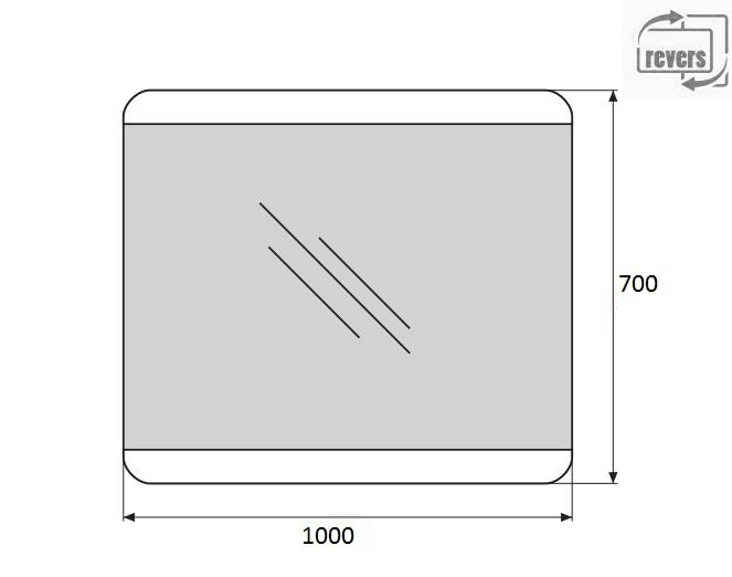 Мебель для ванной BelBagno Etna 100x45x60 см Rovere Moro