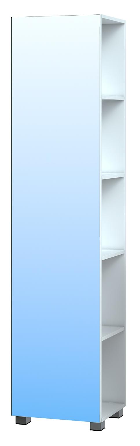 Шкаф-пенал Vigo Urban 45 см с зеркалом pn.URB.45