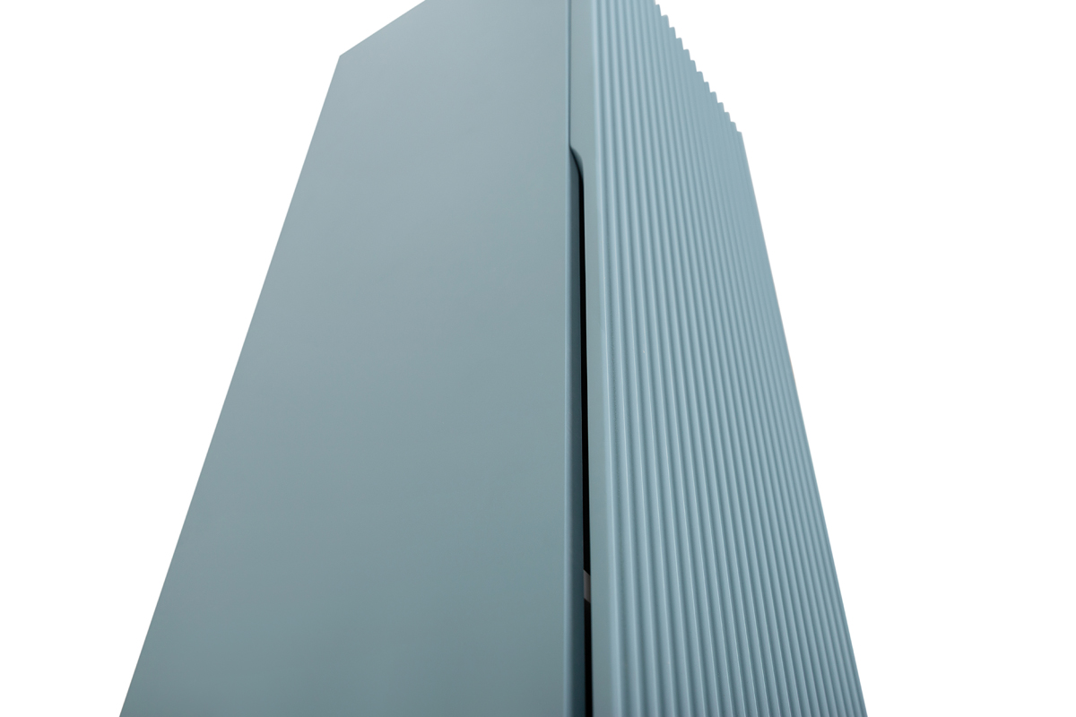 Шкаф пенал BelBagno Uno 33 см Голубой матовый UNO-1600-1A-SC-AO
