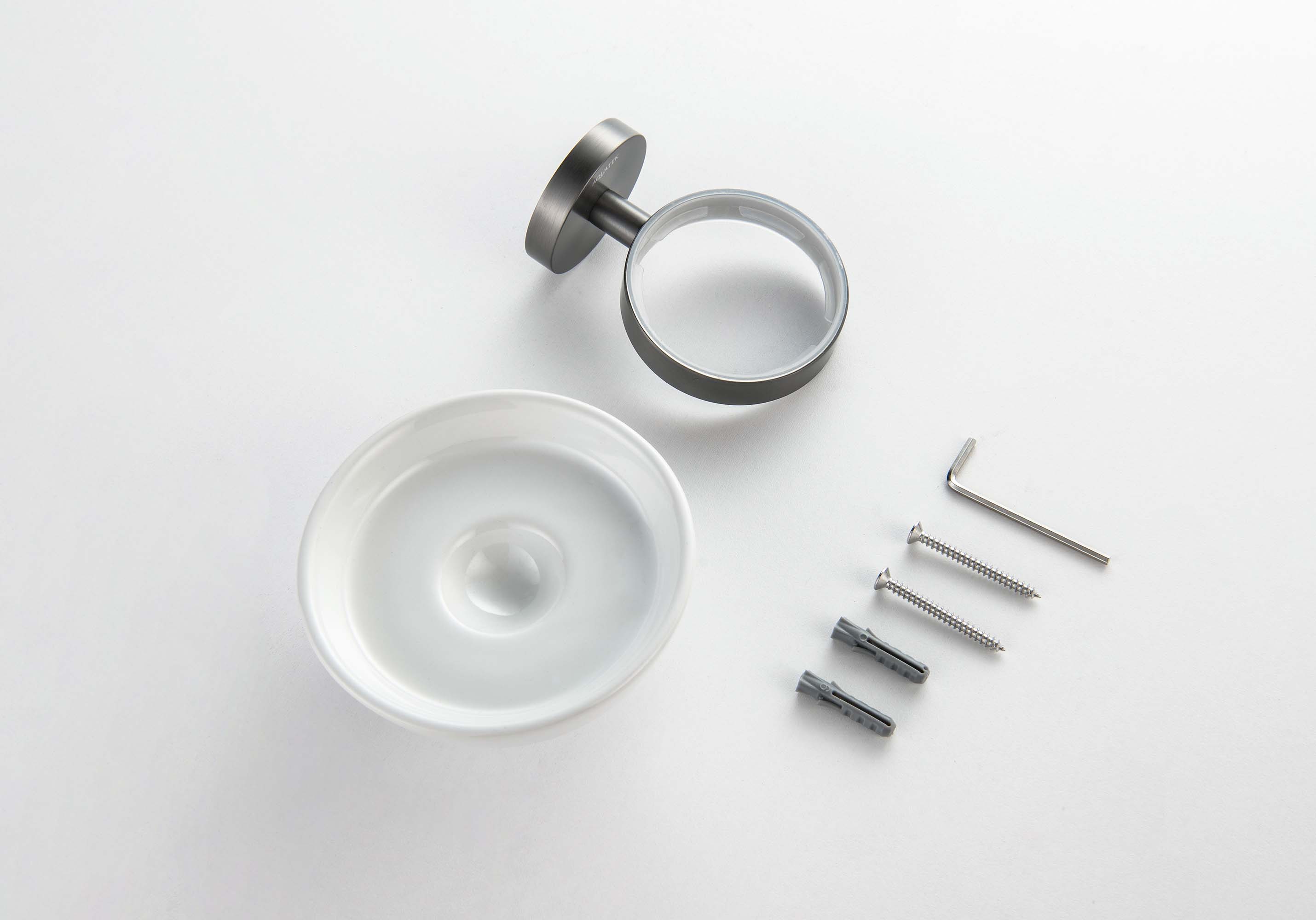 Мыльница Aquatek Бетта AQ4603BGM оружейная сталь