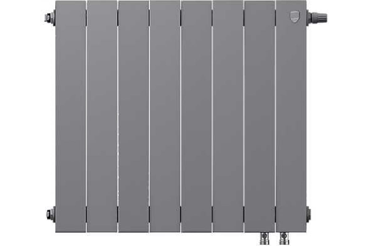Радиатор Royal Thermo PianoForte 500 /Silver Satin - 8 секц. VDR НС-1338437