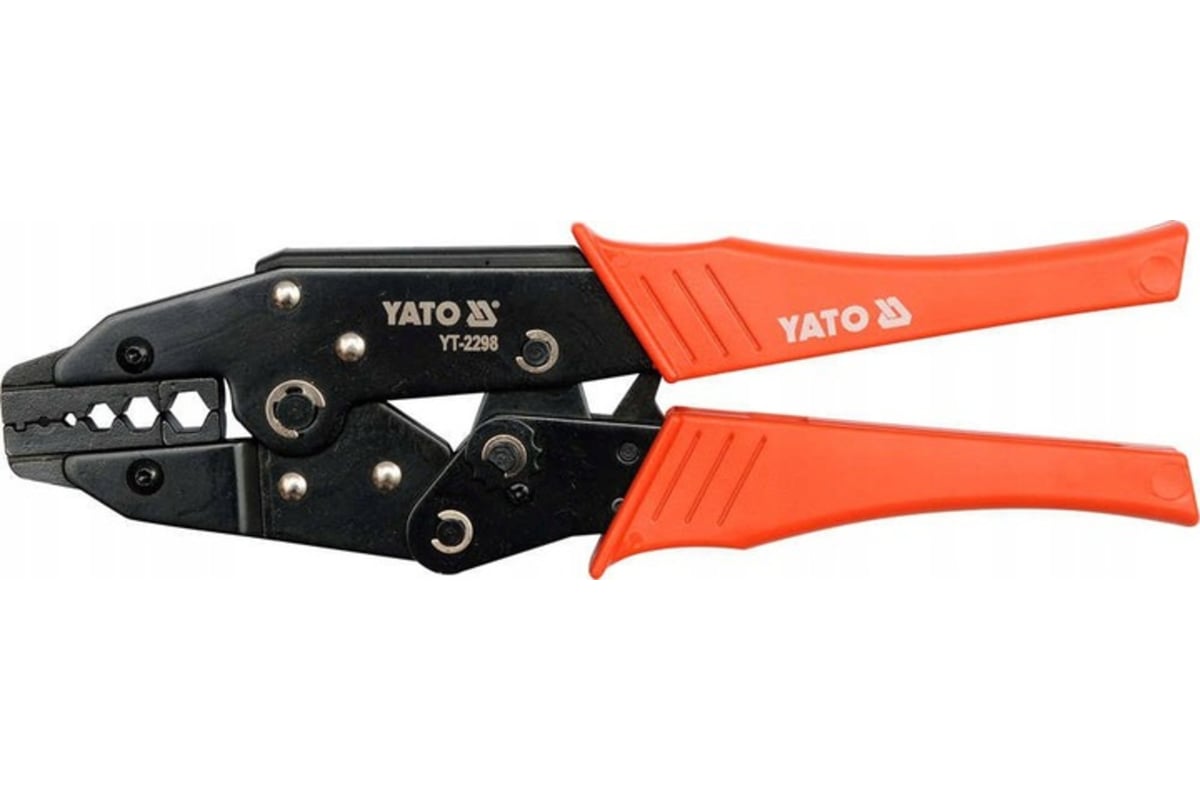 Пассатижи для обжима и зачистки проводов Yato RG6, RG58, RG59, RG62 YT-2298