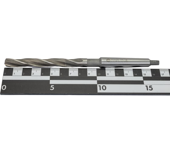 Зенкер для сквозных отверстий (10х87х168 мм; КМ1; Z=3; u8; Р6М5; 2320-2556; ГОСТ 12489-71) ИНСТУЛС 00001257981