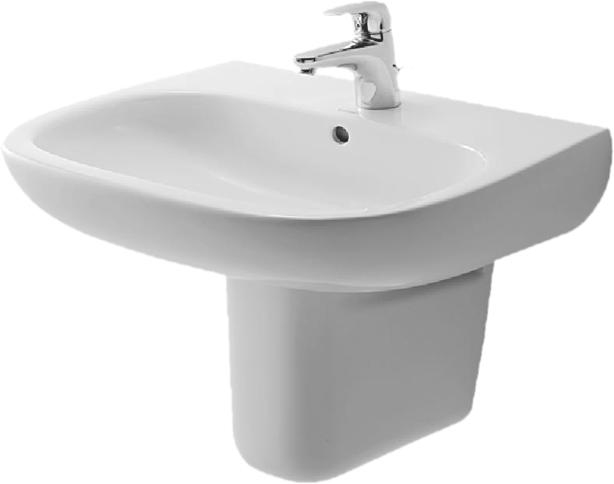 Полупьедестал для раковины Duravit D-Code 08571800002