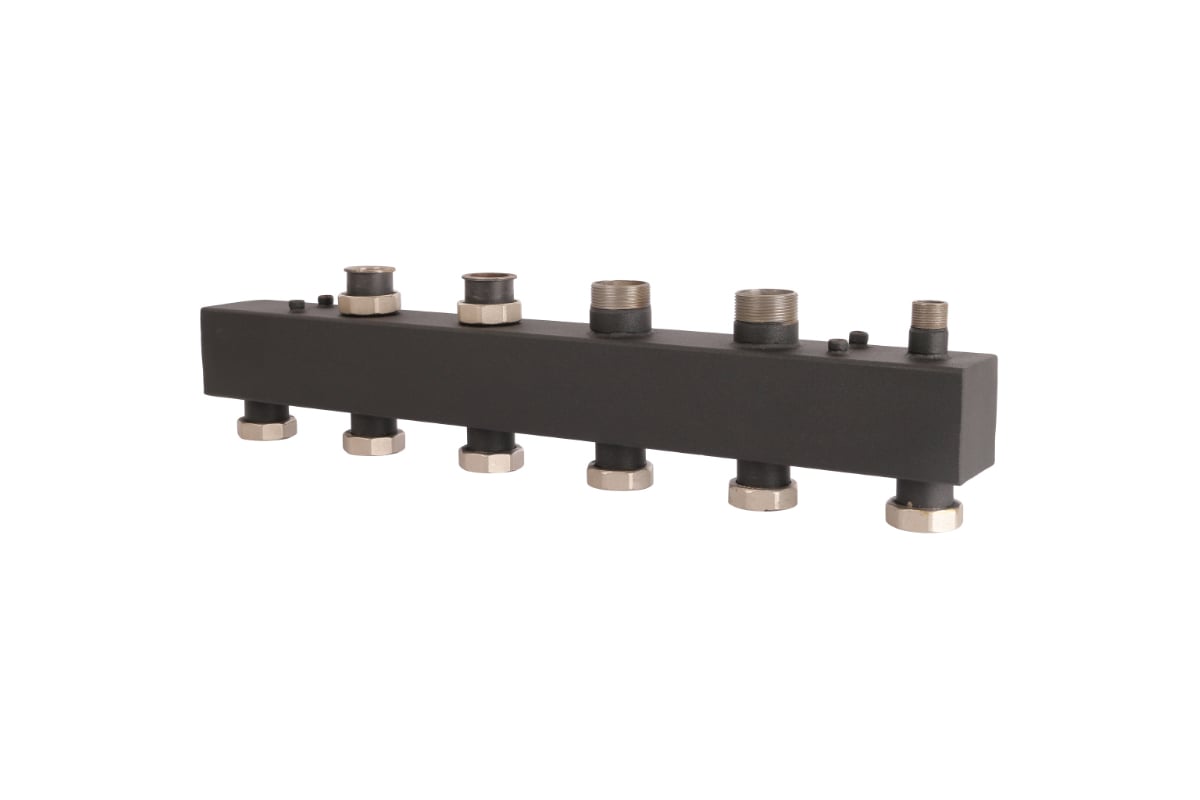 Коллектор Rommer 3/4 отопительных контура, 1 1/2 RDG-0017-004034 RG008T2Q25G1JH