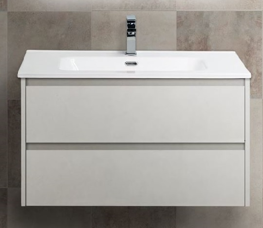Тумба с раковиной BelBagno Kraft 80 см Pietra Bianco