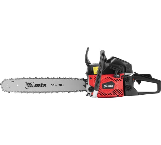 Пила цепная бензиновая MTX MS-5820, шина 50 см, 58 см3, 3,6 л.с., шаг 0,325, паз 1,5 мм 76 зв 95213