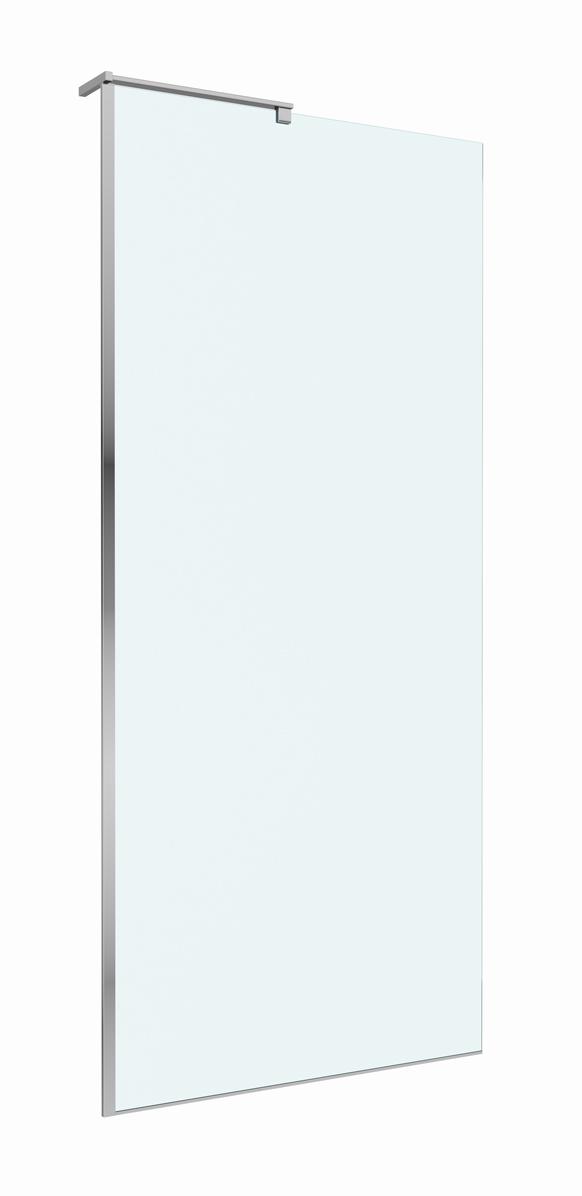 Душевая перегородка Belbagno UNO-L-1-TB-90-C-Cr 90x200 прозрачная, хром
