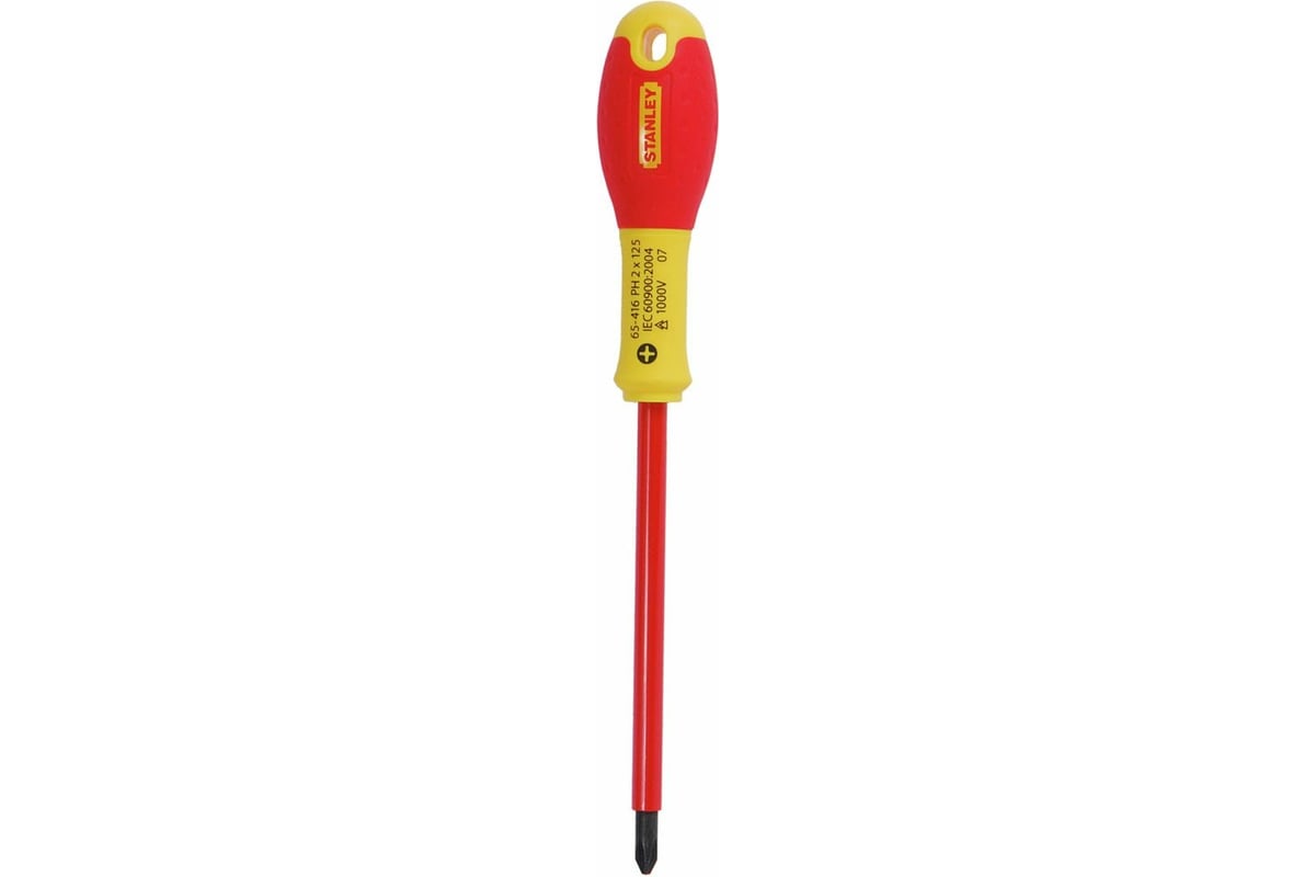 Отвертка Stanley FATMAX 1000 В PH2х125 мм 1-65-416