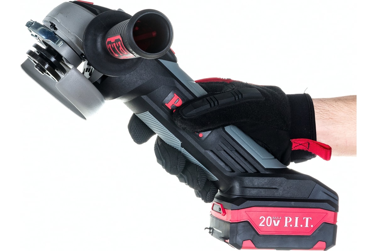 Аккумуляторная угловая шлифмашина P.I.T. PWS20H-125C/1