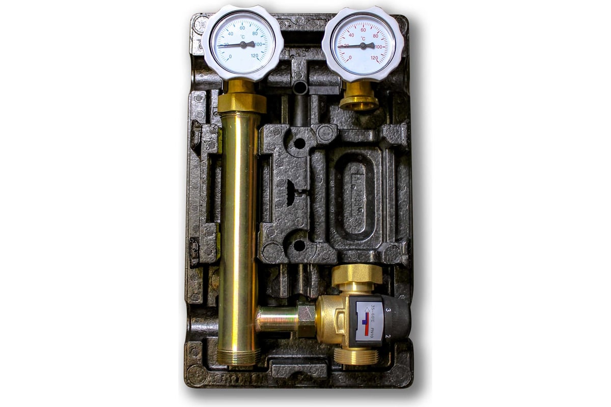 Насосная группа Geschaften 1", с термостатическим клапаном, без насоса GS2541K