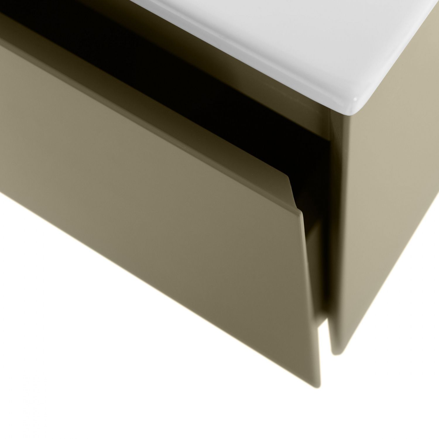 Мебель для ванной Art&Max Latina 80 см Серо-бежевый матовый