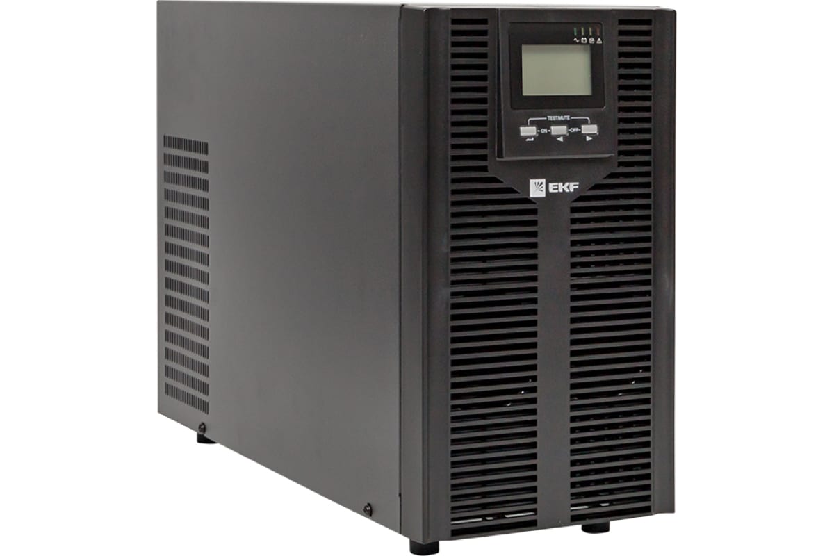 Источник бесперебойного питания двойного преобразования EKF E-Power SW900G4-T 10000 ВА напольный, 3/1, 380/230В, без АКБ SW901G4-T-31