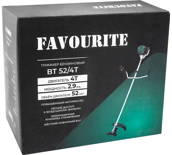Триммер бензиновый 4-тактный, Favourite BT 52/4T 2,9 л.с., 52 см3 133200452