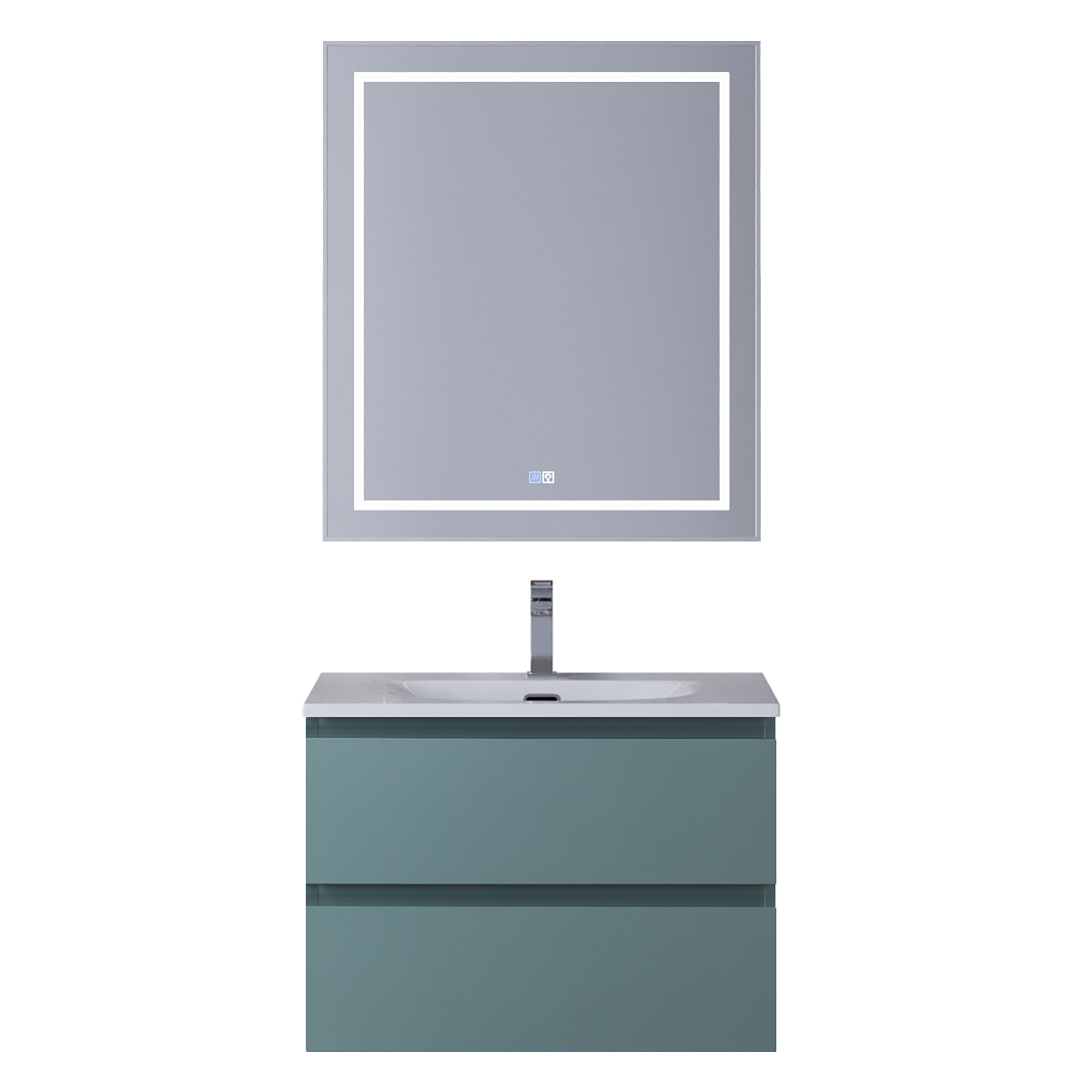 Мебель для ванной BelBagno Kraft 39-700 70 см эмаль, Голубой матовый
